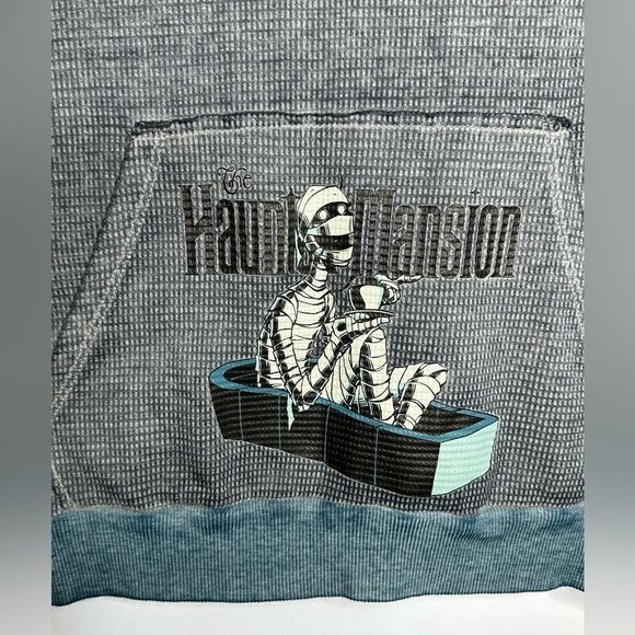 The Haunted Mansion Mummy Long-Sleeved waffle Shirt size medium - Picture 3 of 5